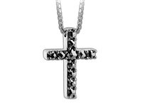 Collana Salvini Uomo Gentleman in Oro bianco Diamante Black 0.5 Ct 20042151 - 20042151
